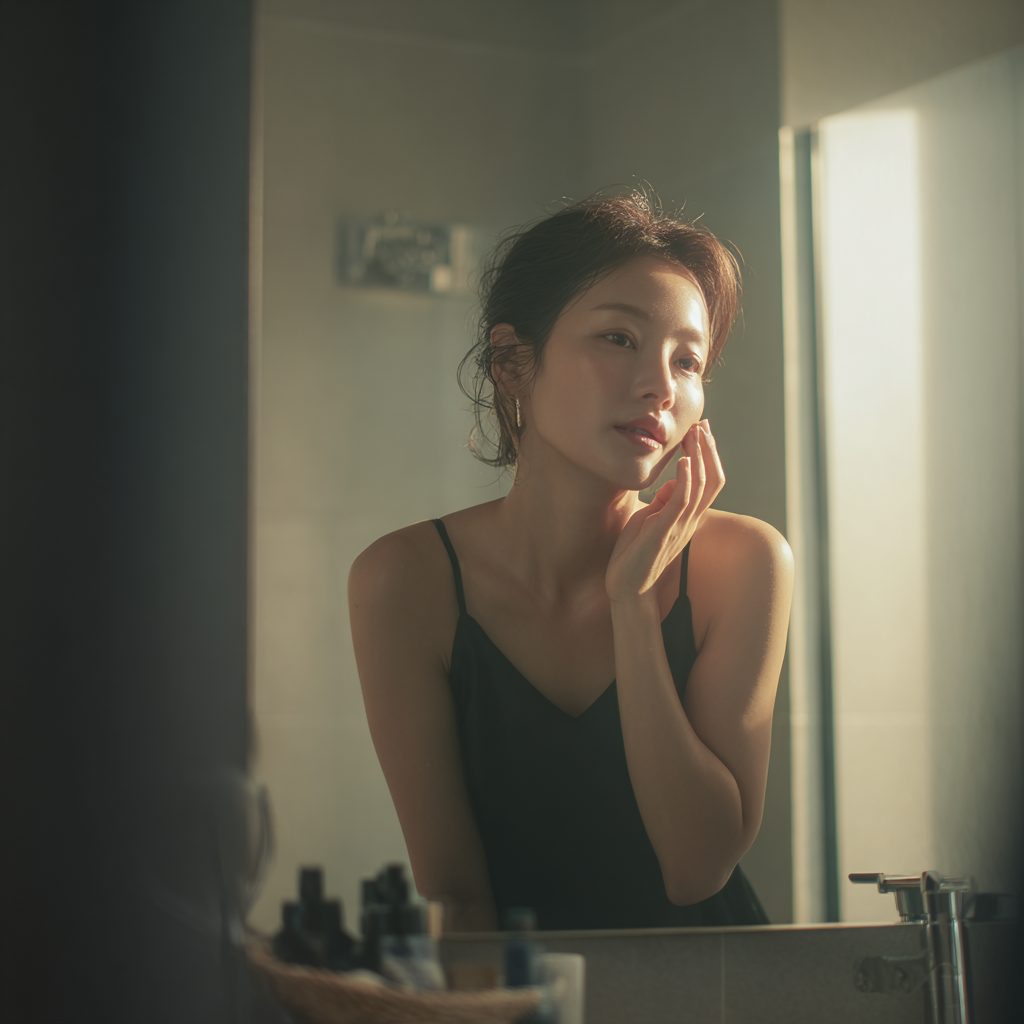 가을엔 경기도로 떠나자! 2025 코리아 그랜드 페스티벌 여행가는 가을 완전정복 🍁 3 drunkenpainter26 Korean woman applying skincare natural light s 86c20682 2c8d 4104 9e75 ea55cc9e2718