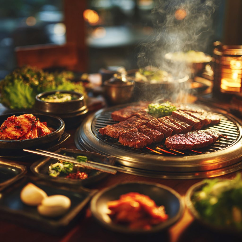 ✨ 코리아 그랜드 페스티벌 2025 — 할인 그 이상의 경제 실험 3 drunkenpainter26 a cozy autumn Korean restaurant table premium c67436fc 82ca 4408 9ae6 08ea2babe9d0